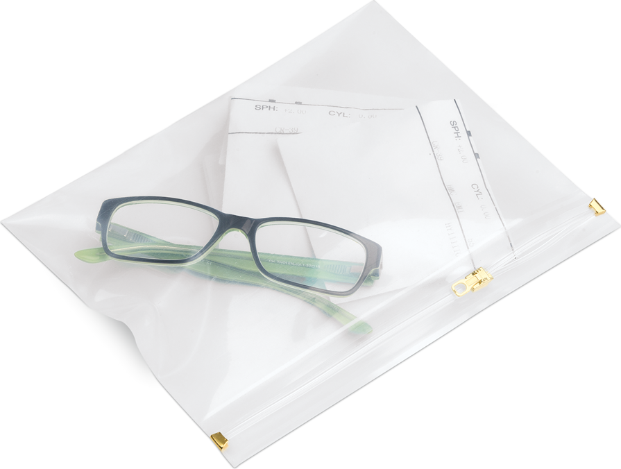 Clear Zippered Job Bag